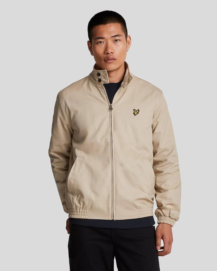 Lyle and Scott Harrington Jacket Stone Original
