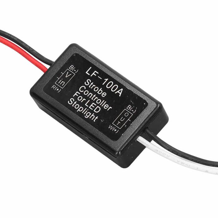 Lampu Rem Pengendali Strobo LED Modul Flasher Lampu Rem Terpasang