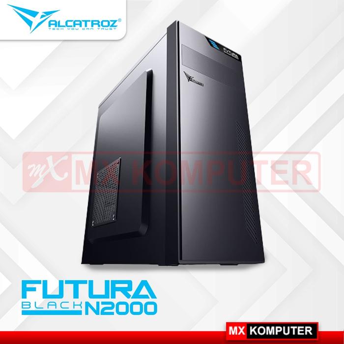 Casing Case Alcatroz Futura Black N2000 - With Psu 450 Watt