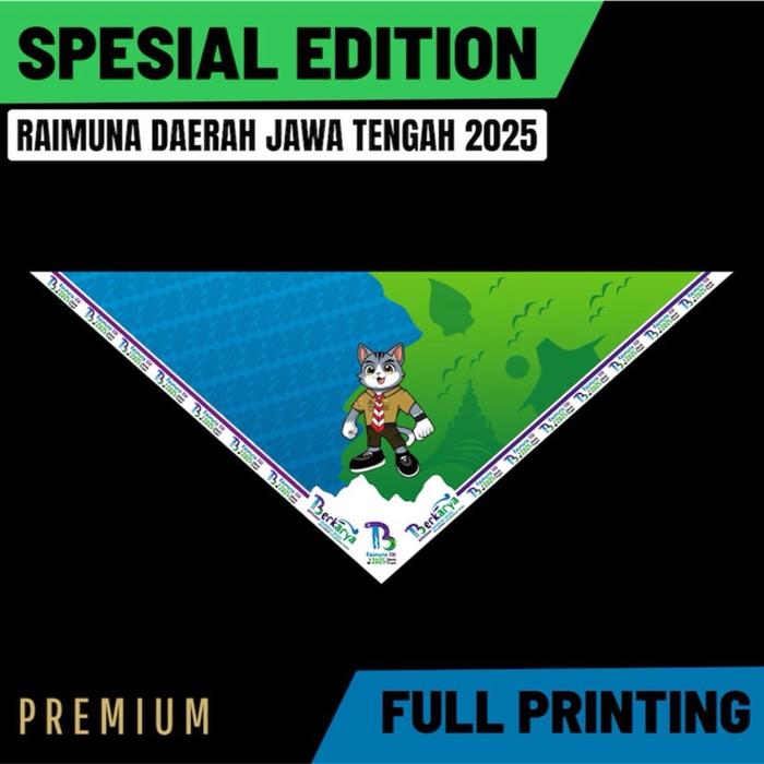 Scarf syal pramuka spesial edition raimuna daerah jateng 2025