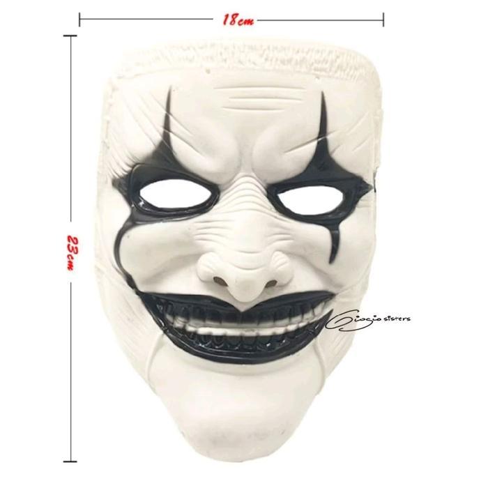 TOPENG SLIPKNOT HALLOWEEN | ANONYMOUS KILLER CLOWN TOPENG BADUT SERAM KOSTUM HALLOWEEN COSTUME CLOWN