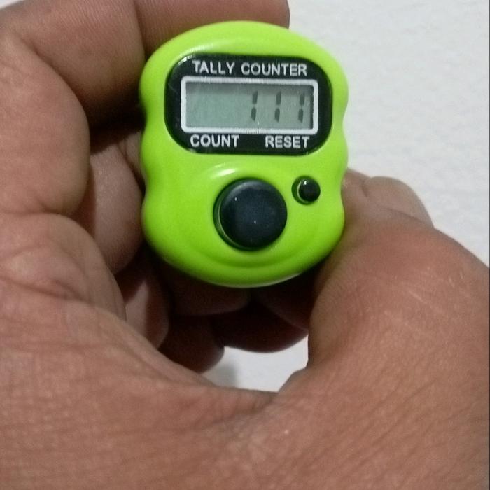 cincin dzikir counter digital jari