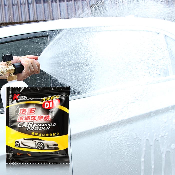 10PCS Powder Car Wash Shampoo Universal Cleaning Car Shampoo
