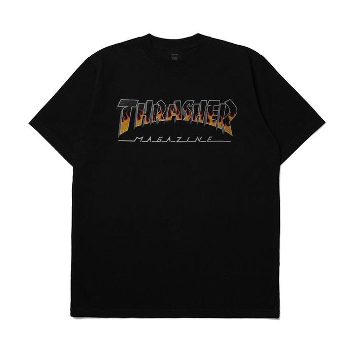 [HOT] T-Shirt Thrasher BBQ Redux Pullover Bahan Tebal 24s premium standar distro
