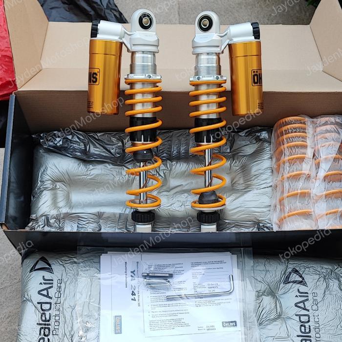 Shock Ohlins shockbreaker belakang ohlins Yamaha Xmax X-max ya241 xmax old new connected Original Ga