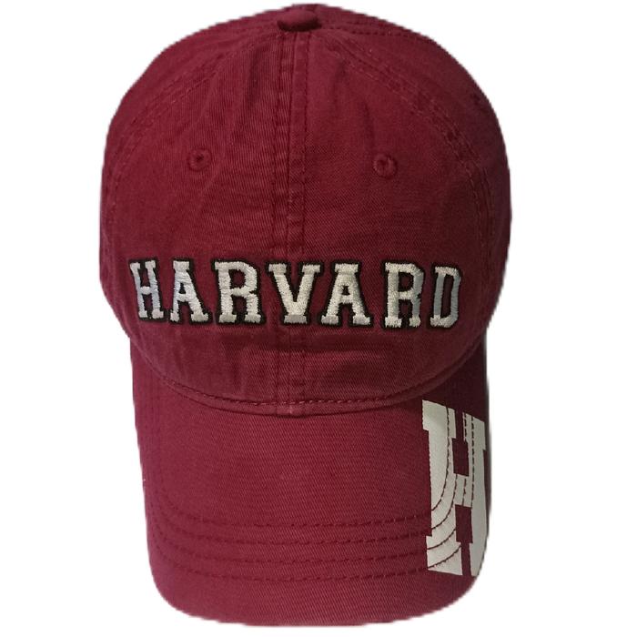 Topi Harvard University Cap Original Merah Marun