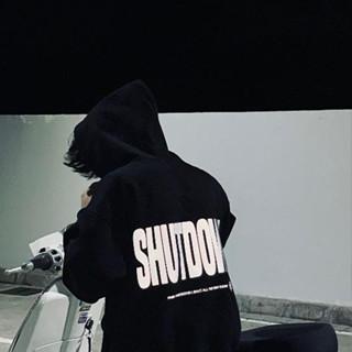 【DISKON】Hoodie Boxy SHUTDOWN REFLEKTIF ORIGINAL HERACLE