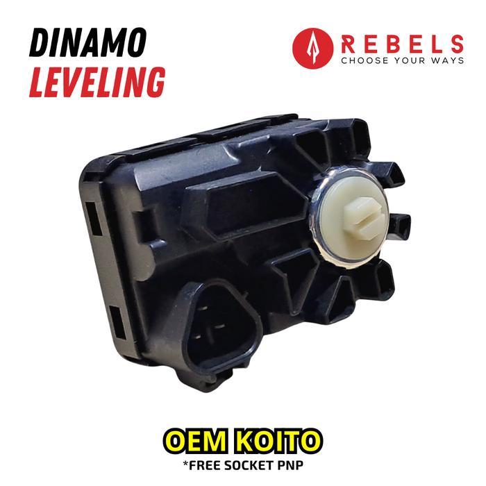 Dinamo Auto Elektrik Leveling KOITO dan WULING OEM Grade A untuk Headlamp Motor Mobil Universal