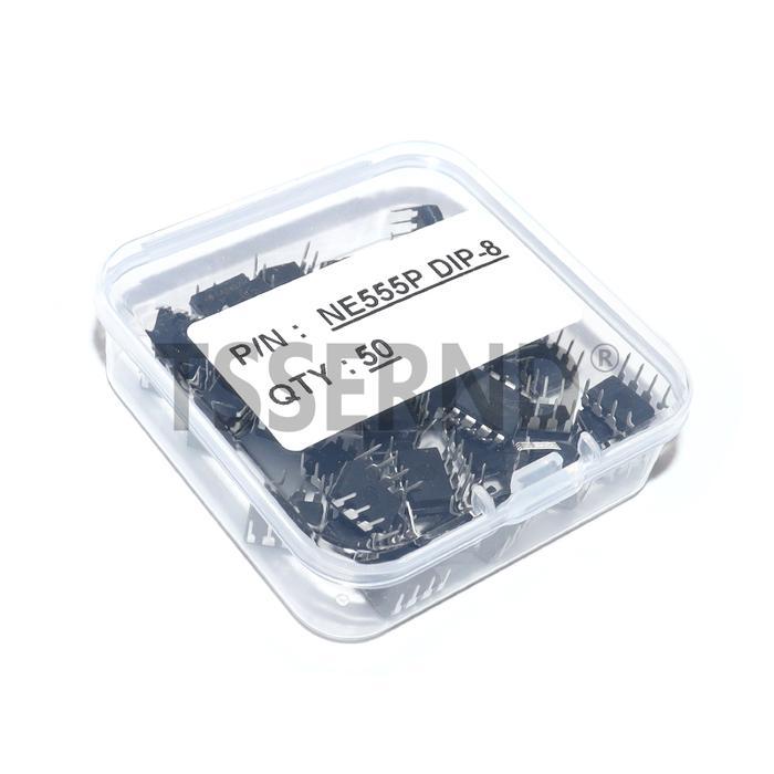 10Pcs 25Pcs 50Pcs Integrated Circuits Ne555 Ne555P Dip-8 Ic Chip Kit