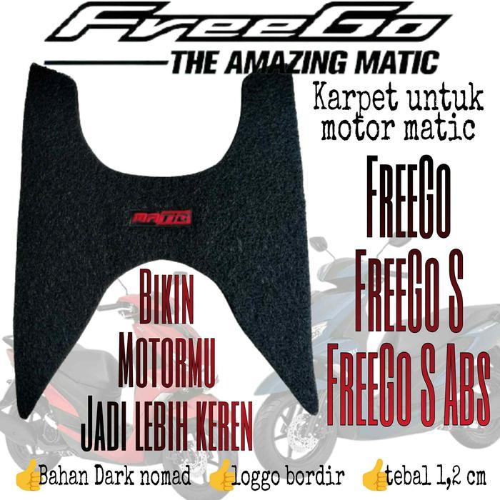 karpet motor matic yamaha freego bahan nomad