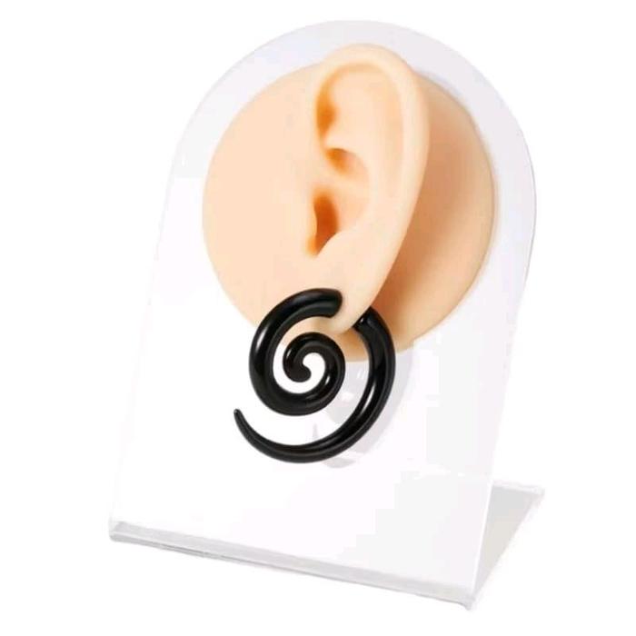TINDIK TELINGA AKRILIK / PIERCING AKRILIK / ANTING TELINGA AKRILIK MOTIF / GIWANG AKRILIK MOTIF / AN