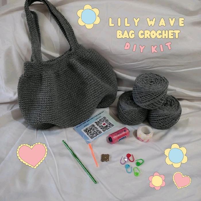 Lily Wave | Merajut Tas Untuk Pemula