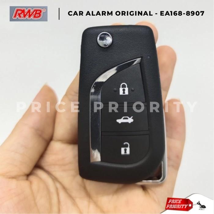 Alarm Mobil RWB Remote Premium Android RBT8907 Anti Maling Car Alarm Security Fullset Universal