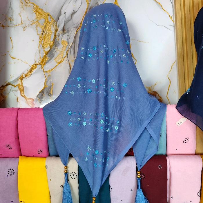 Hijab Paris Sulam tultul Sunsun