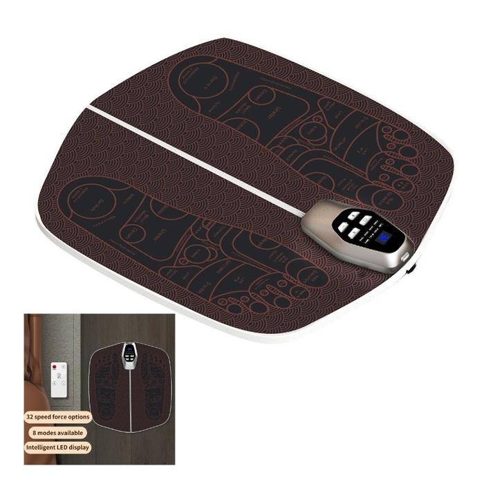 EMS Foot Stimulator,Foot Massager MatFoot Pad;Foldable