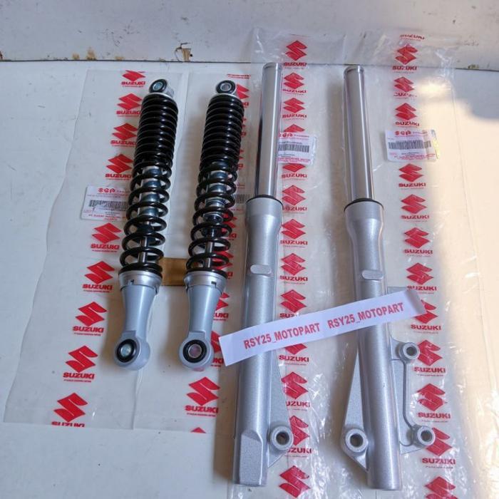 SHOCKBREAKER + AS SHOCK DEPAN PLUS TABUNG SMASH 110 NEWSMASH TITAN