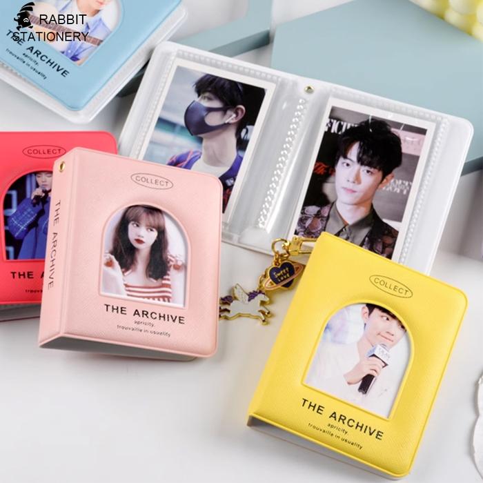 Photo Album Card Polaroid Album Foto Mini 3 inch Lucu Estetik Aesthetic Kpop BTS-Rabbit Stationery