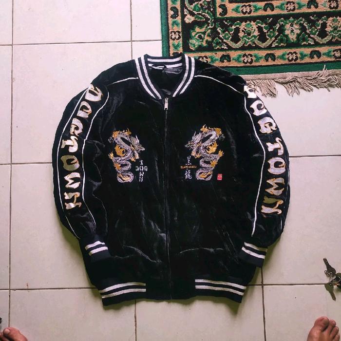 dogtown black dragon Velvet sukajan jacket