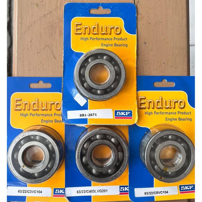 BANTALAN BOLA SKF ENDURO 63/22 C3 C4 C5 KERAMIK KERAMIK BEARING ASKRUK SUPRA 125 LAKER BANDUL KARISM