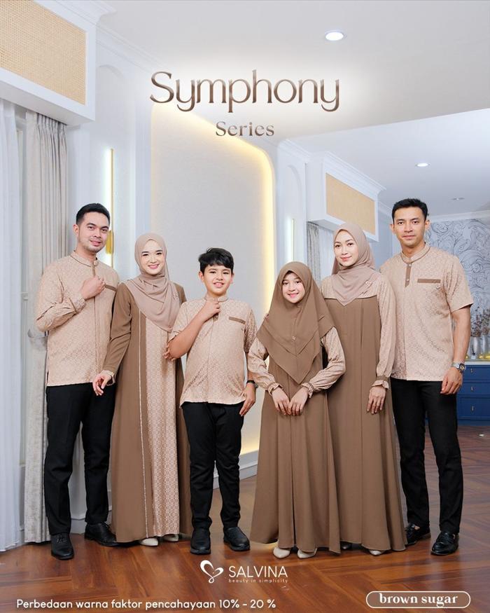 New produk shymphoni series original salvina hijab,gamis keluarga gamis coupel Couple
