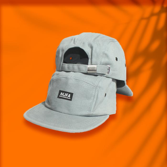 Topi distro original  Topi 5 panel  NUFA distro original PREMIUM pria nyunisek wanita murah terlaris