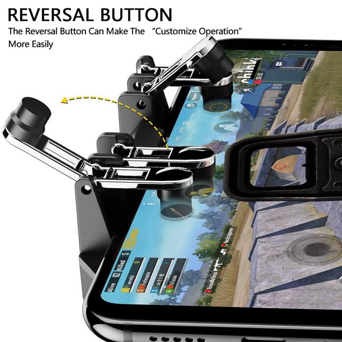AK77 Game Trigger Phone Cooler Fan Game Controller Pubg Controller