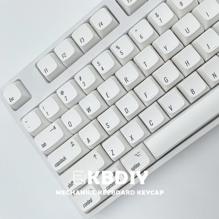 KBDiy XDA Profile PBT Keycaps 137 Keys/Set For Apple MAC ISO Cherry