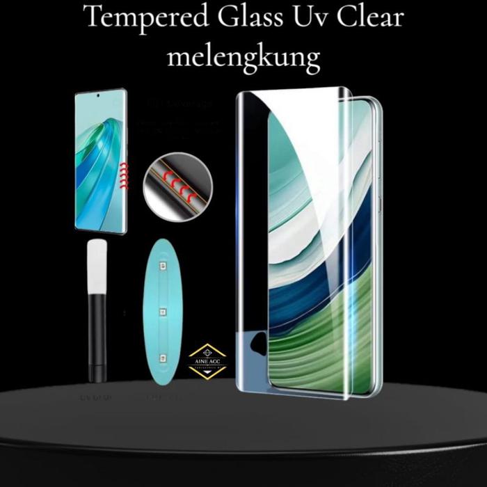Tempered Glass Uv Curved Liquid Bening Realme 10 Pro plus / Realme 11 Pro / Realme 11 Pro plus / Rea