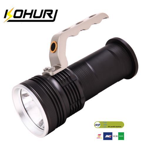 Flashlight rechargeable Senter LED outdoor camping CREE R5