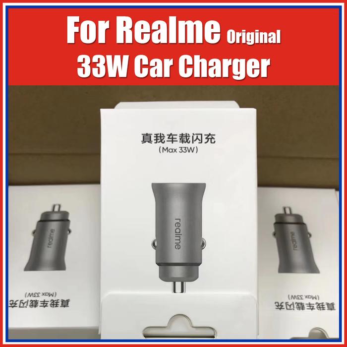 RTX1 Realme Car Charger 33W Dart 11V 3A For Realme 9 Pro 9i 8s C35