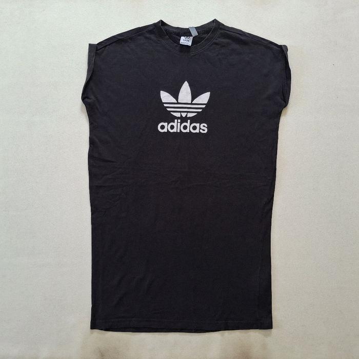 KAOS DRESS ADIDAS TRIFOIL BIG LOGO ORIGINAL 100%