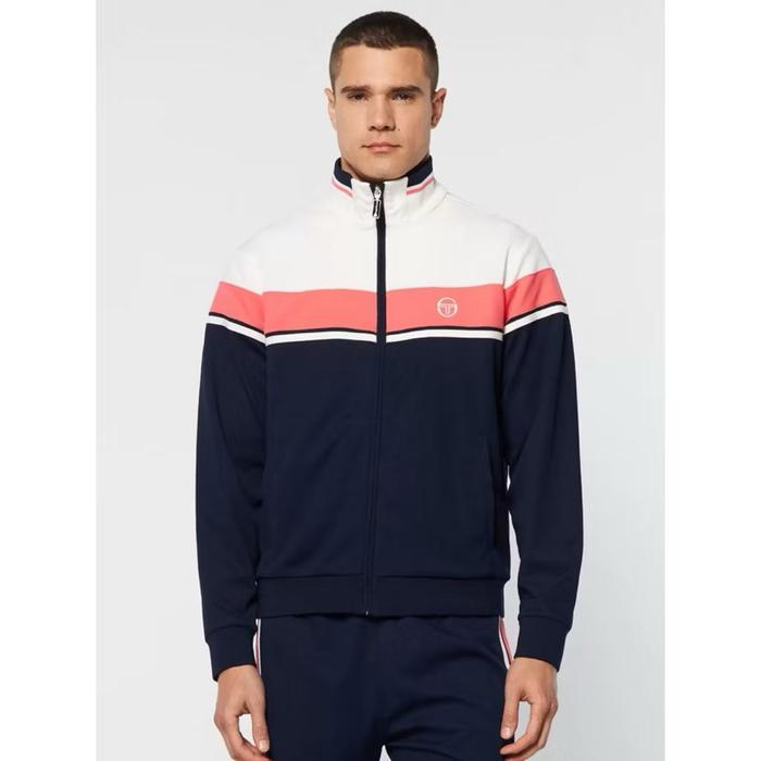 Sergio Tacchini Damarino Tracktop Jacket Navy / White / Pink