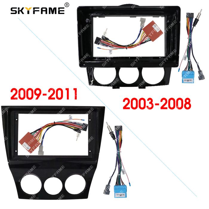 SKYFAME Kotak Canbus Adaptor Fasia Bingkai Mobil untuk Mazda RX8 Kit