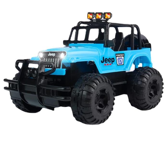 Mobil Jeep Remote Control dengan Lampu Rc Mobil Offroad Anak