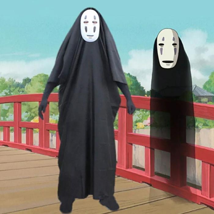 Kaonashi Spririted Away No Face Ghost Japanese Ghost Halloween Costume