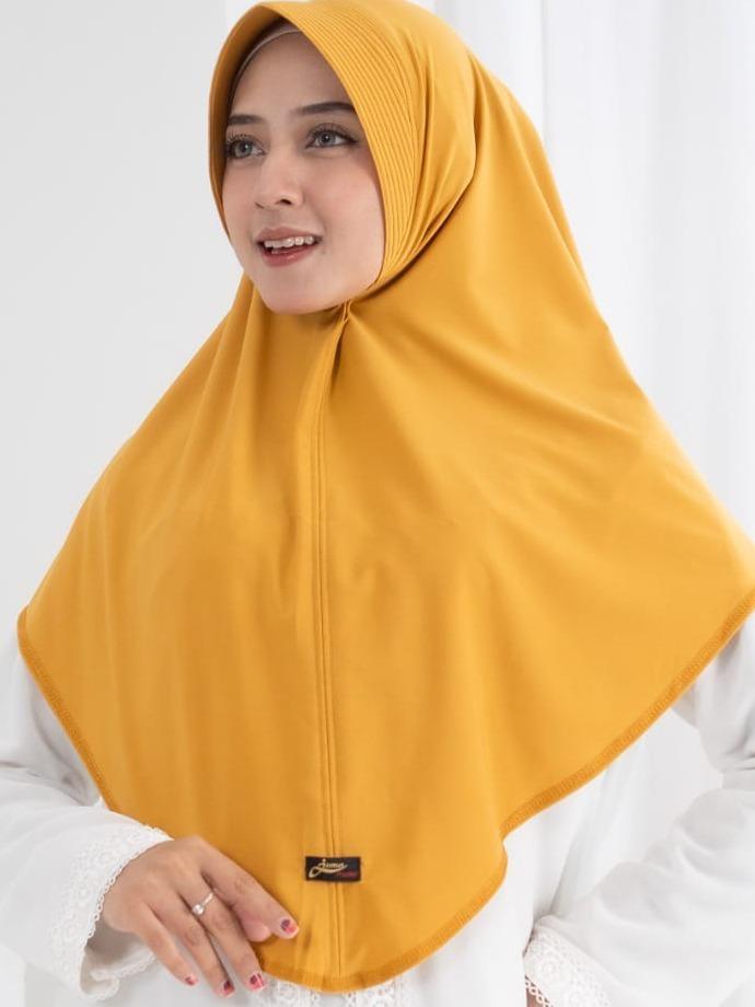 Juma hijab paket usaha grosir bergo sport pet tebal kodian jilbab langsung Kerudung Wanita Muslim Pa