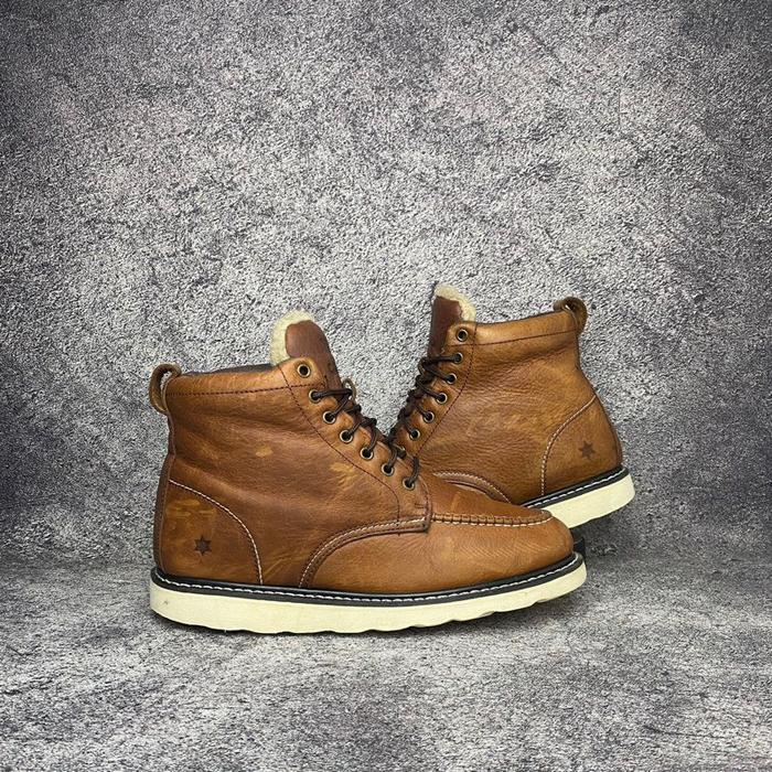 Cago Moctoe Boot Brown Leather