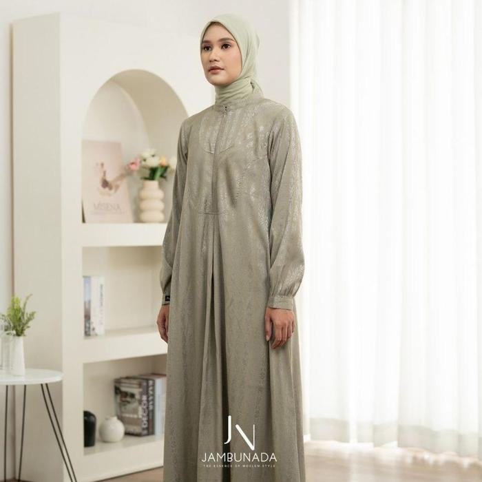 Alora Dress / Gamis Wanita / Gamis Premium Sage