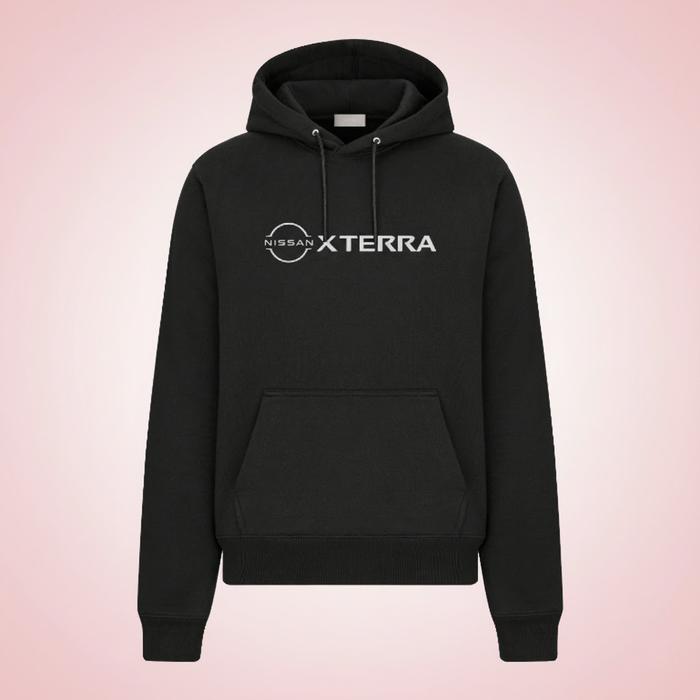 Hoodie Nissan X TERRA Premium Fleece Cloth Sweater Jacket Hood Black Hitam Distro
