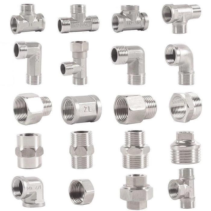 Nepel stainless 304 / double neppel / sok kran / T shower /sambungan pipa