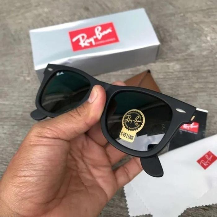 Kacamata RayBan Wayfarer RB2140 Size 50 Frame Black Doff Original