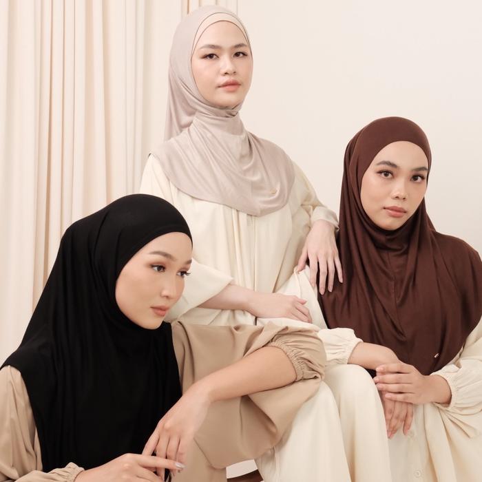 Nueta Ayeesha Rayon Spandex Bergo