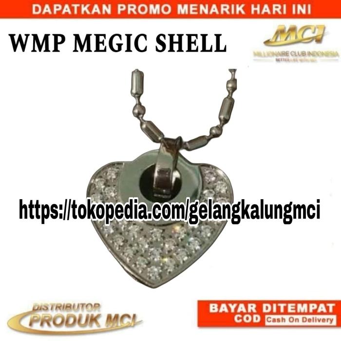 KALUNG MCI KALUNG KESEHATAN WORD MAGIC PENDANT WMP SHELL KALUNG MCI ORIGINAL BERSGEL