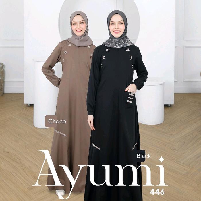 AYUMI 446 GAMIS ETHICA BAHAN KATUN