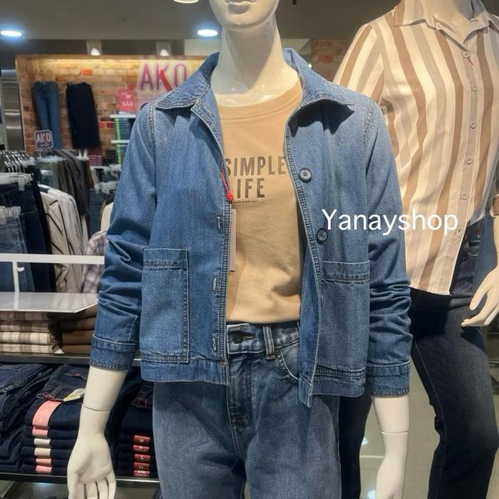 Ako Jeans Jacket Outer Wanita