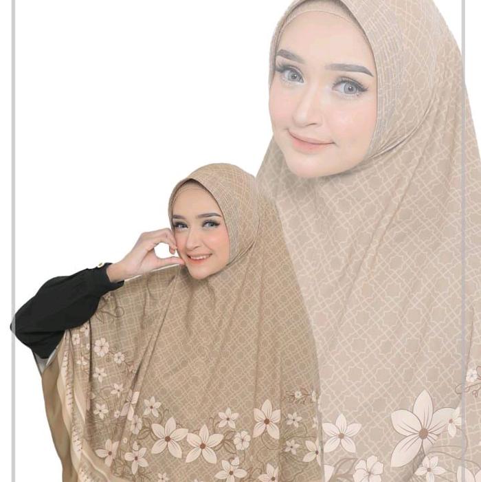 HIJAB EL BERRYS ELEA XXL // HIJAB MOTIF JUMBO INSTAN // HIJAB INSTAN