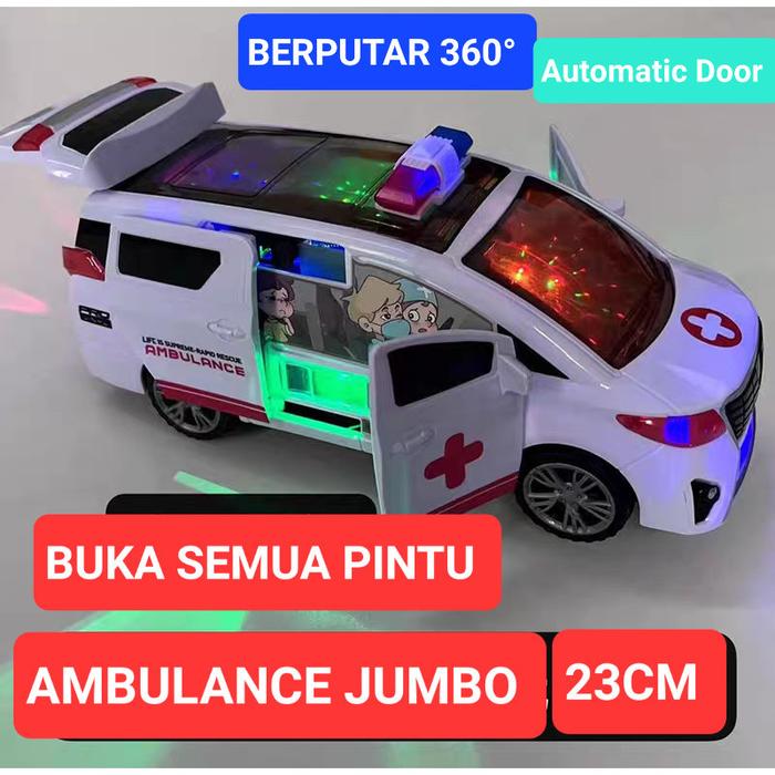 MAINAN MOBIL AMBULANCE HOSPITAL JUMBO