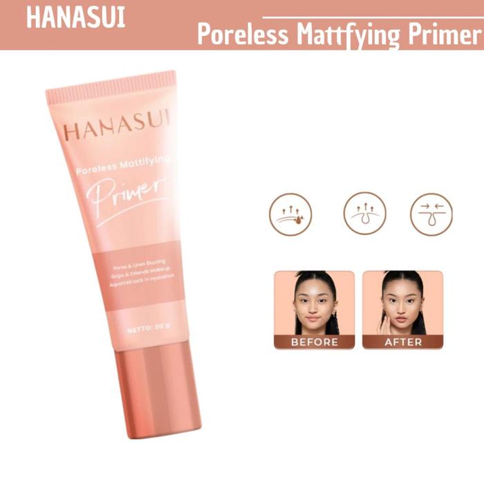 Hanasui Poreless Mattifying Primer/Alas Bedak