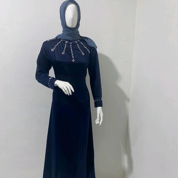 GAMIS MAXMARA FULL PAYET + HIJAB