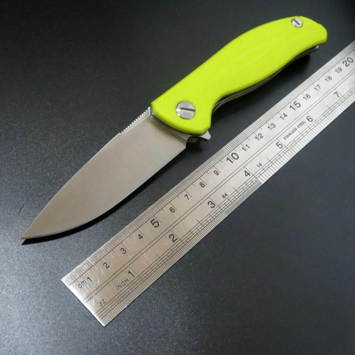 Eafengrow F3 Camping Folding Knife 9Cr Blade G10 Handle Pocket